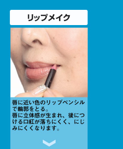 ���b�v���C�N�F�O�ɋ߂��F�̃��b�v�y���V���ŗ֊s���Ƃ�B�O�ɗ��̊������܂�A��ɂ�����g�������ɂ����A�ɂ��݂ɂ����Ȃ�܂��B